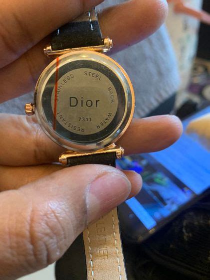 dior stainless steel back water resistant|Dior Watch Stainless .